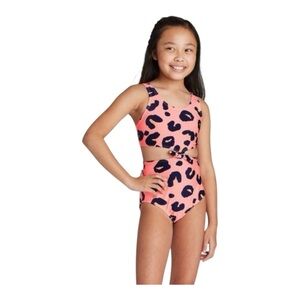 NWOT-ART CLASS-GIRLS ANIMAL PRINT SWIMSUIT-SIZE 6/6x